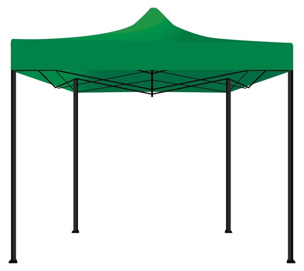 Kebon Tenda / Gazebo Per Giardino 3X3 Impermeabile Tendone Pieghevole Per Fiere E Mercati Colore Verde