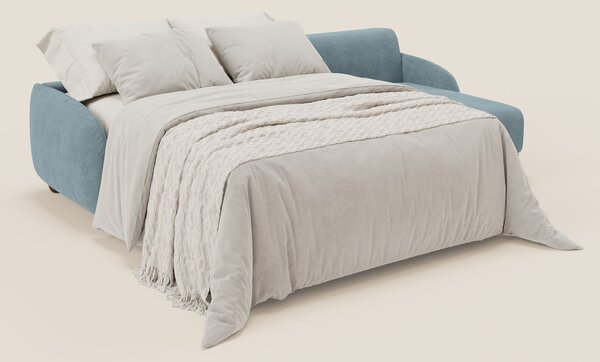Giglio divano letto angolare con materasso alto 18 cm e penisola conte