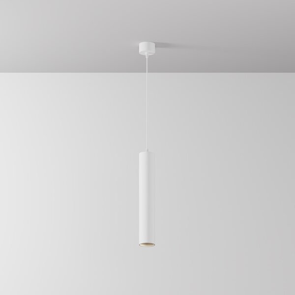 Maytoni lampada a sospensione alluminio bianco LED 12W bianco neutro Ø5,2 cm Focus IP20