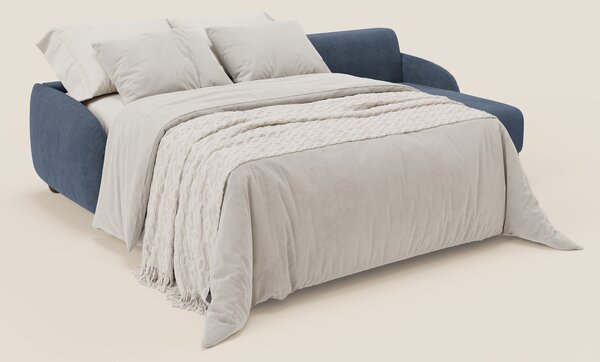 Giglio divano letto angolare con materasso alto 18 cm e penisola conte