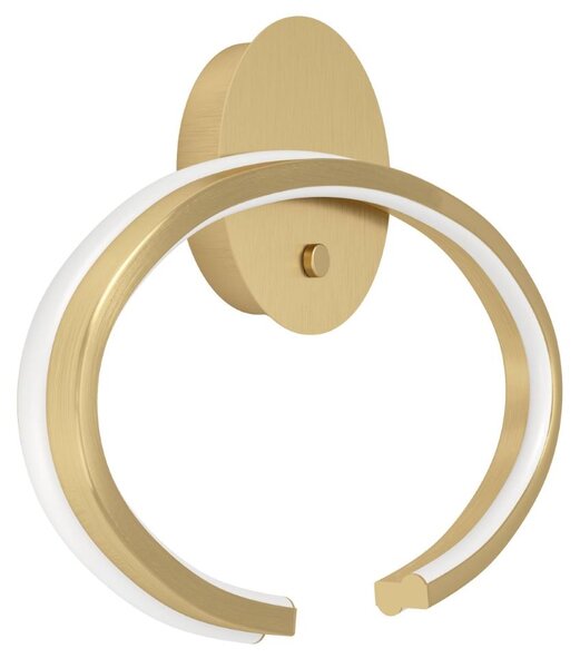 Lampada da parete a design Bogado, finitura oro, con controllo della temperatura del colore (CCT)