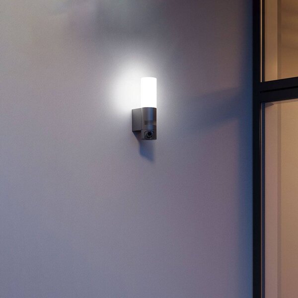 STEINEL L 620 Cam SC applique LED antracite, Nero, Alluminio, Moderno