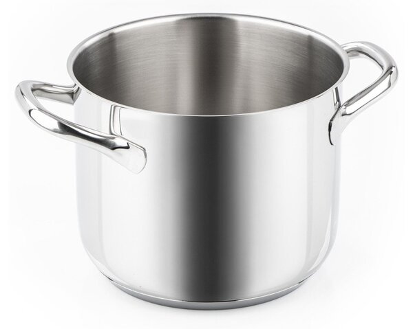 Barazzoni Chef Line Pentola 18cm 3,25L Acciao Inox 18/10 Fondo Triplen Plus per Gas Elettrico Induzione