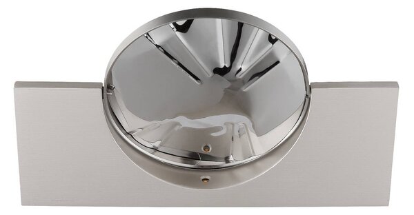 Globo Applique da parete a LED Jasper, Alluminio / Grigio / Zincato, Soggiorno / Sala da pranzo, Metallo, Moderno, Applique a LED