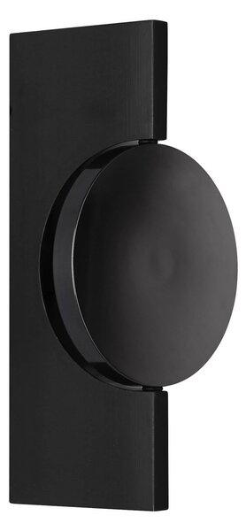 Globo Applique da parete a LED Jasper, Nero, Soggiorno / Sala da pranzo, Metallo, Moderno, Applique a LED