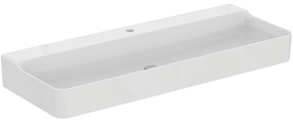 Ideal Standard Conca lavabo, 1 trou pour robinet, sans trop-plein, 1200x450x145 mm, T380601, T380601