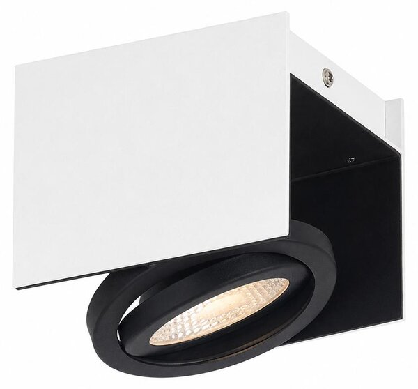 Plafoniera LED Vidago Bianco, nero