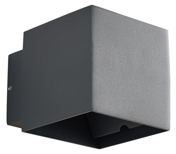 Lampade da esterno Lindby, Esani, Nero, Balcone, Alluminio, Moderno