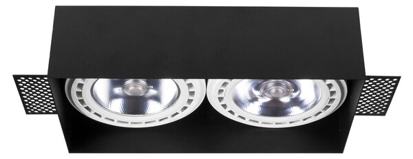 Lampada da incasso a LED Nowodvorski DOWNLIGHT nera, acciaio 9403