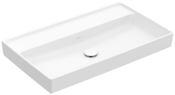 Villeroy & Boch Collaro lavabo armoire, sans trou pour robinet, sans trop-plein, 800x465mm, 4A3383RW, 4A3383RW