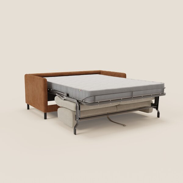Narciso divano letto design con materasso H18 cm bicolore con struttur
