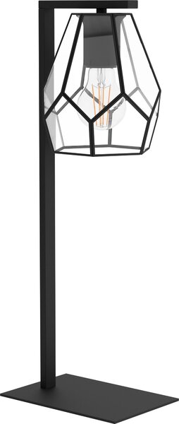 Lampada da tavolo Eglo 43646 MARDYKE E27 40 W nero