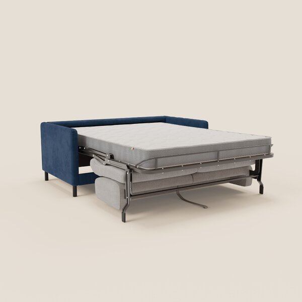 Narciso divano letto design con materasso H18 cm bicolore con struttur