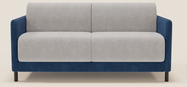 Narciso divano letto design con materasso H18 cm bicolore con struttur