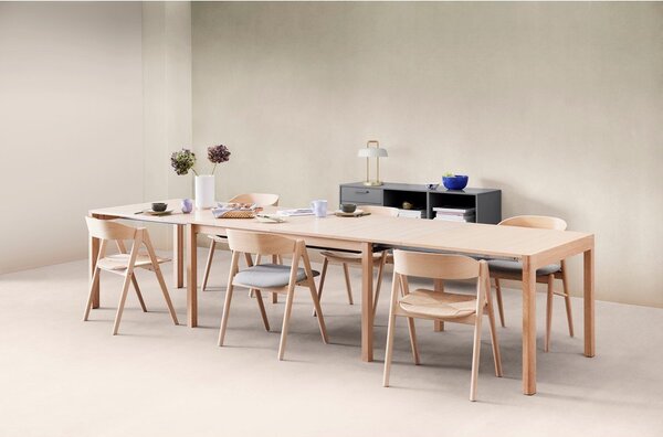 Tavolo da pranzo pieghevole con piano in rovere decorato 96x160 cm Join by Hammel - Hammel Furniture