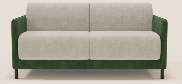 Narciso divano letto design con materasso H18 cm bicolore con struttur