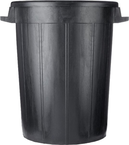 I.C.S. Bidone Spazzatura Pattumiera Rifiuti in Plastica senza Coperchio Capacit 100 Litri - GARDEN 100