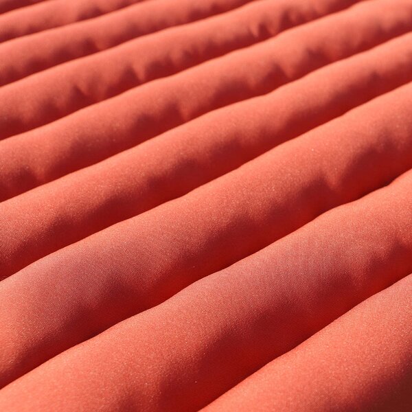 Set di 2 materassi prendisole 180 cm terracotta Red deco 2X SORMIOU TERRACOTTA