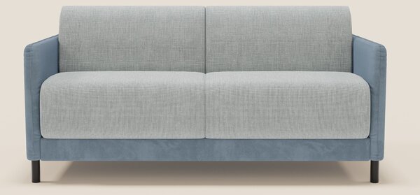 Narciso divano letto design con materasso H18 cm bicolore con struttur