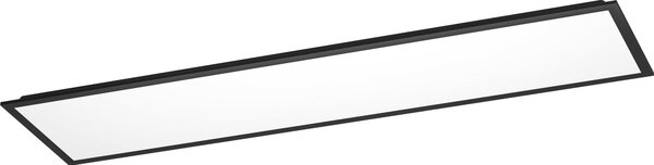 Eglo Plafoniera LED Moradillo-Z nero 120 x 30 cm RGB dimmerabile