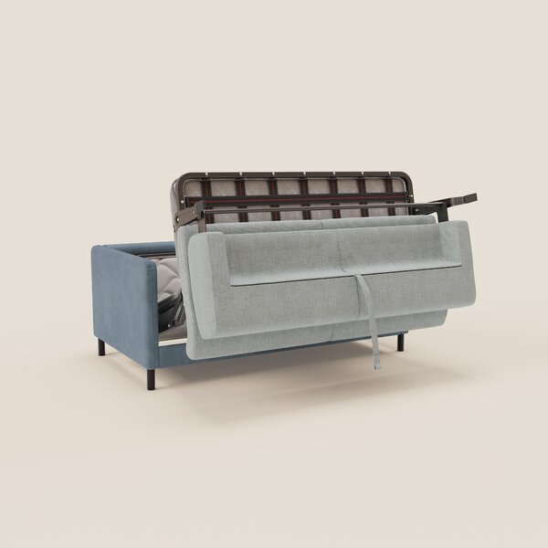 Narciso divano letto design con materasso H18 cm bicolore con struttur