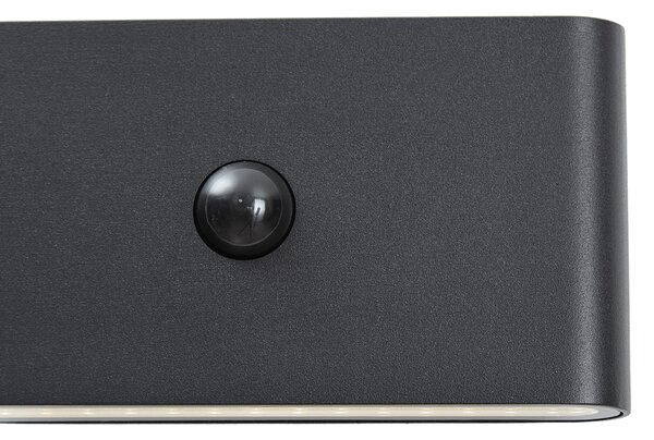 Lampada da parete nera Sensore Lux Magnetico Incl. LED Ricaricabile - Batt