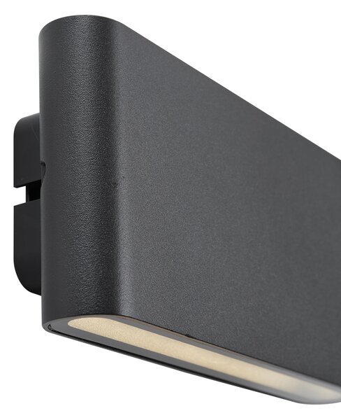 Lampada da parete nera magnetica con LED ricaricabile - Batt