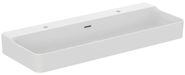 Ideal Standard Conca lavabo, 1 trou de robinetterie à gauche et à droite, 1200x450x165 mm, T380301, T380301
