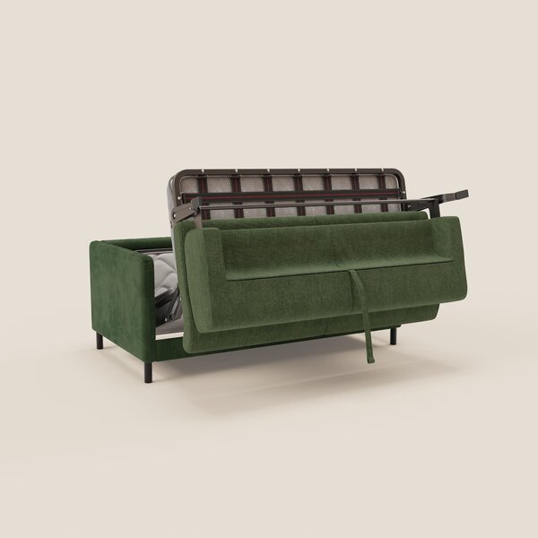 Narciso divano letto design con materasso H18 cm bicolore con struttur