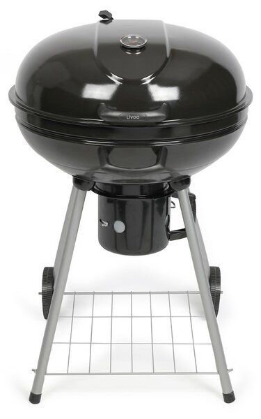 Barbecue a carbone 55 cm nero Livoo DOC270