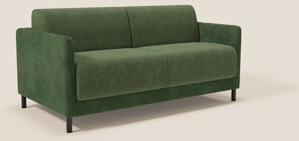 Narciso divano letto design con materasso H18 cm bicolore con struttur
