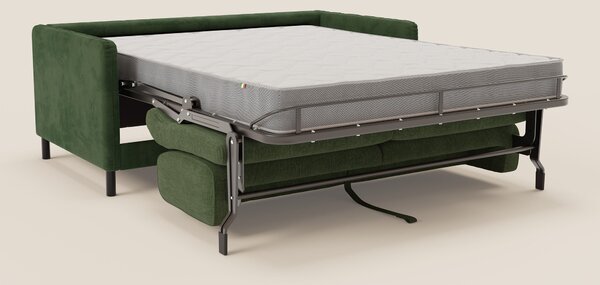 Narciso divano letto design con materasso H18 cm bicolore con struttur