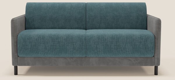 Narciso divano letto design con materasso H18 cm bicolore con struttur