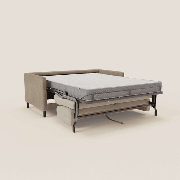 Narciso divano letto design con materasso H18 cm bicolore con struttur