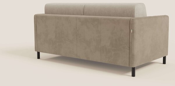 Narciso divano letto design con materasso H18 cm bicolore con struttur