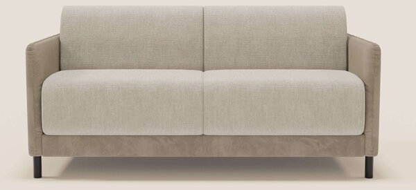 Narciso divano letto design con materasso H18 cm bicolore con struttur
