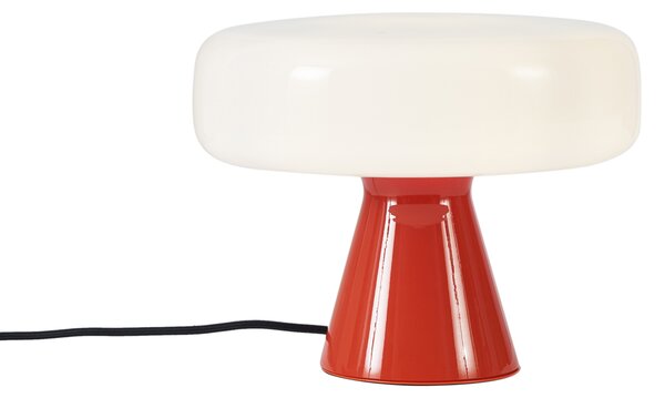 Lampada da tavolo retrò rossa e bianca - Knob
