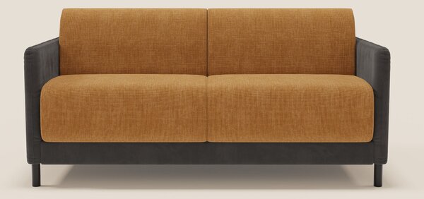Narciso divano letto design con materasso H18 cm bicolore con struttur