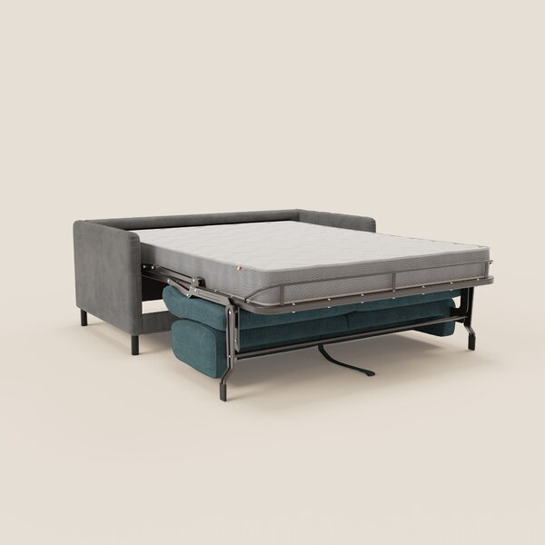 Narciso divano letto design con materasso H18 cm bicolore con struttur