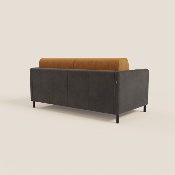 Narciso divano letto design con materasso H18 cm bicolore con struttur