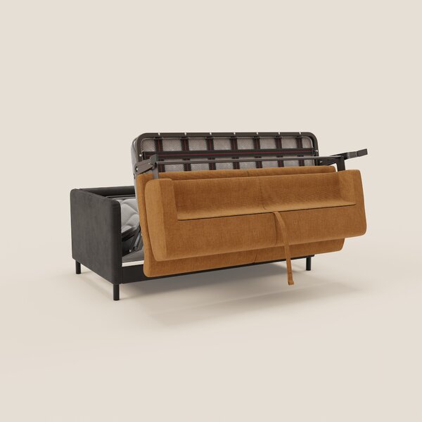 Narciso divano letto design con materasso H18 cm bicolore con struttur