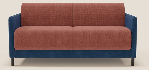 Narciso divano letto design con materasso H18 cm bicolore con struttur