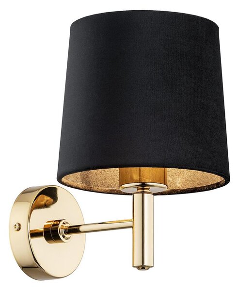 Brilagi - Applique da parete MONTE 1xE27/15W/230V nero/oro