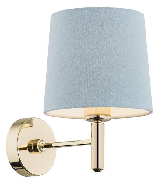 Brilagi - Lampada da parete MONTE 1xE27/60W/230V blu/oro