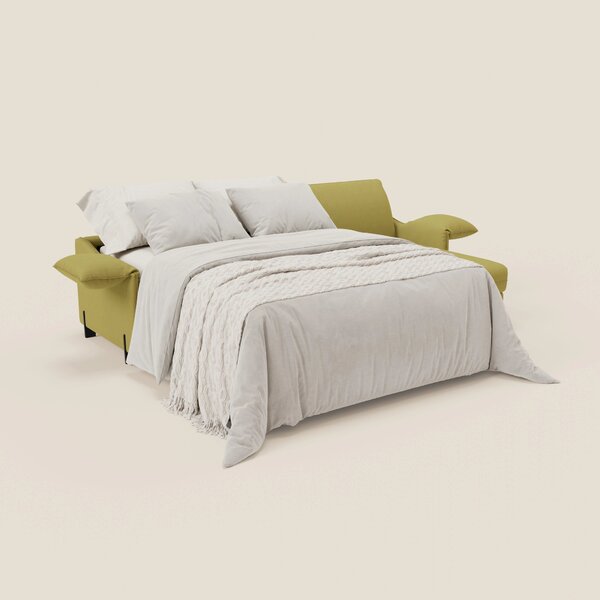 Primula divano letto angolare con materasso H18 cm - penisola contenit