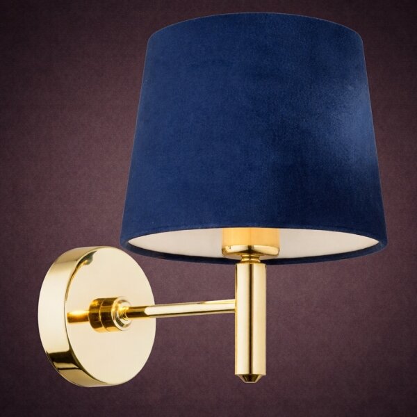 Brilagi - Applique da parete MONTE 1xE27/15W/230V blu/oro