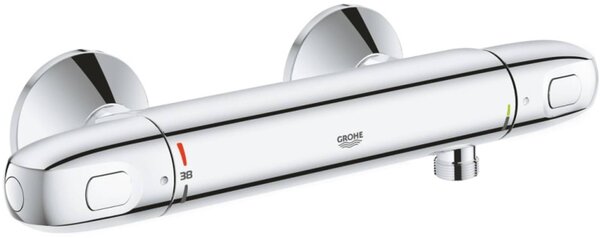 GROHE 34814003 THM miscelatore doccia Grohtherm 1000 34814_3 a parete a sicurezza intrinseca cromo