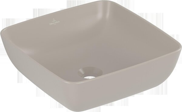 Villeroy & Boch Artis, lavabo à poser, carré, sans trop-plein, 410x410mm, 417841AM, 417841AM