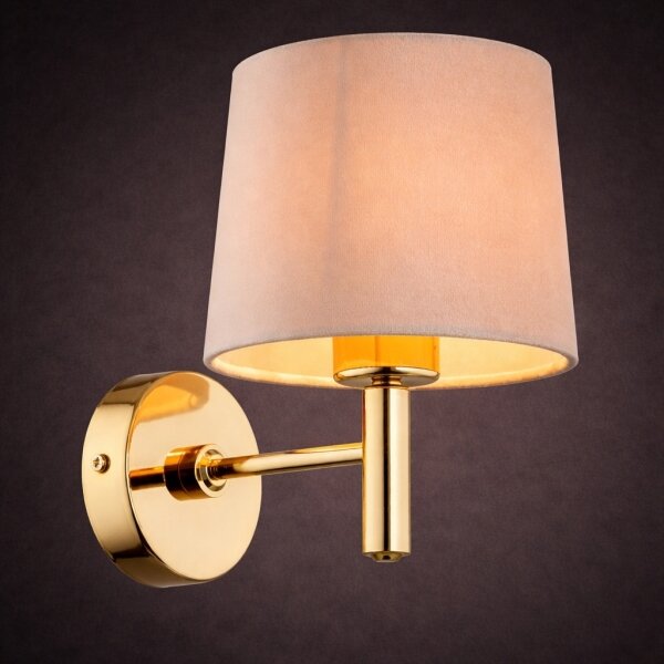 BRILAGI - Applique da parete MONTE 1xE27/60W/230V beige/oro