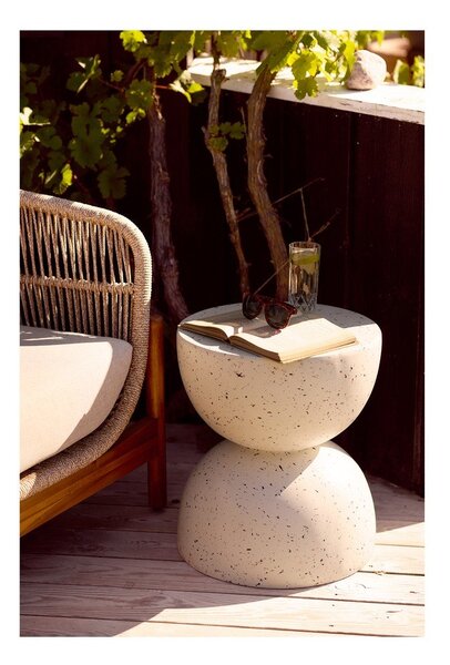 Tavolino da giardino rotondo in ceramica ø 40 cm Bonita – House Nordic